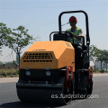 Buena fuerza de compactación Rodillo de asfalto vibratorio hidráulico de 1,5 toneladas